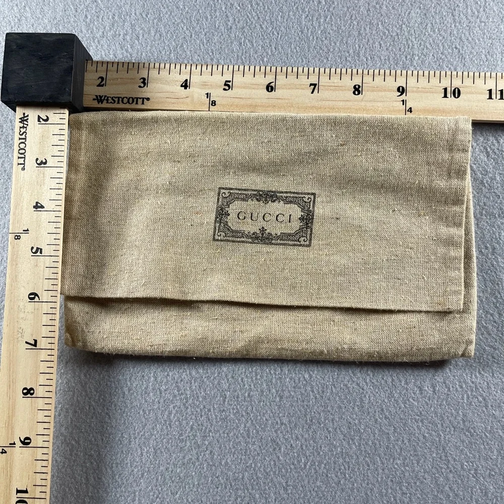 Gucci wallet Dustbag 9x5.5 inches